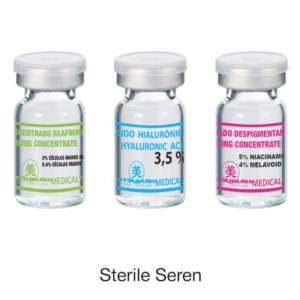 Sterile Seren für Mesotherapie und Microneedling - Hyaluron Serum / Firming Serum / Depigmentierungs-Serum