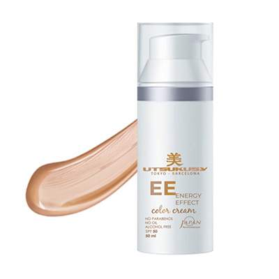EE Cream - getönte Tagescreme mit Lichtschutzfaktor 50 von Utsukusy Cosmetics