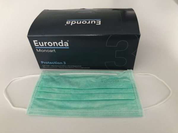 Euronda Monoart OP-Maske grün