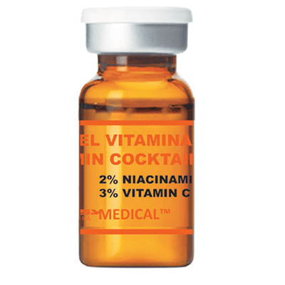 Wirkstoff-Ampulle mit Vitamin Serum für Microneedling