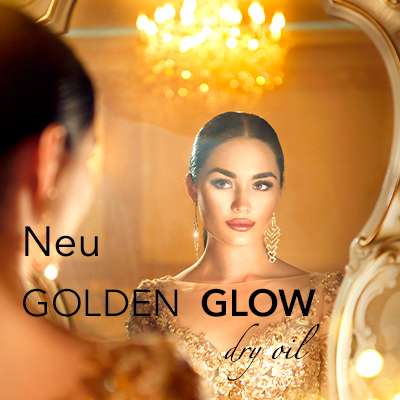 Für die besonderen Augenblicke Golden Glow Dry Oil von Utsukusy Cosmetics