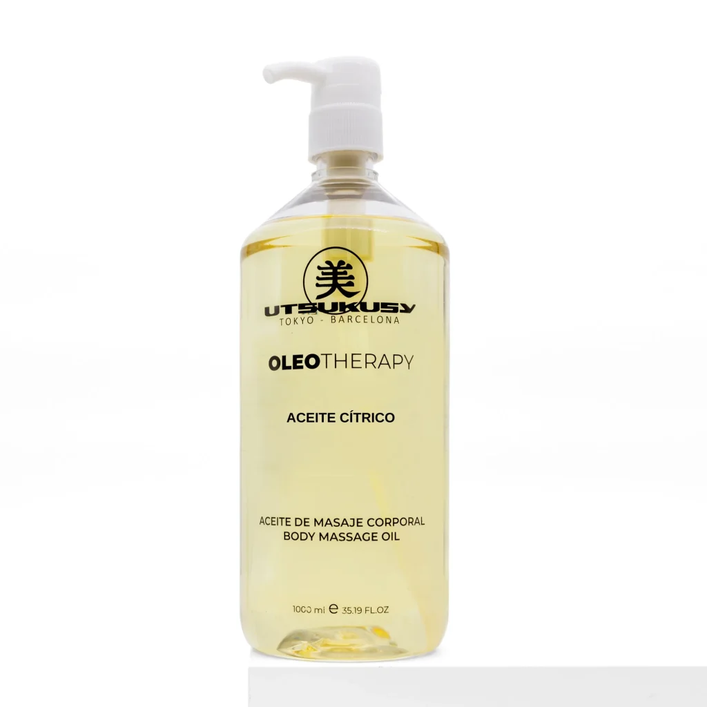 Citrus Massage-Öl für professionelle Anwender 1 Liter von Utsukusy Cosmetics