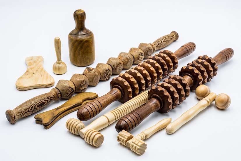 Holzwerkzeuge für die Maderotherapie von Utsukusy Cosmetics