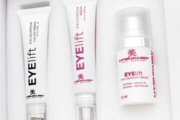 Inhalt des Eye Lift Augen-Pflegesets: Eye Lift Serum + Ey Lift Color Cream + Eye Lift Cream