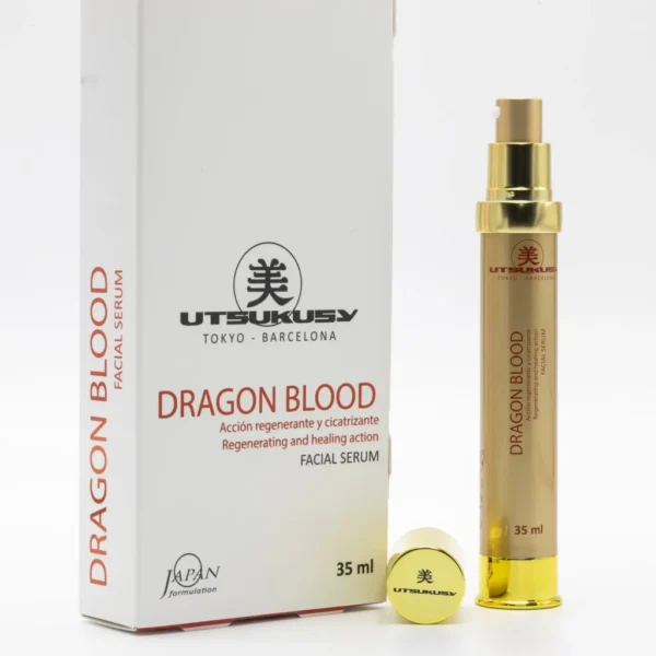 Dragon Blood Home Care Serum von Utsukusy - Wirkstoff Dragon Blood gewonnen aus dem Harz des Drachenblutbaumes