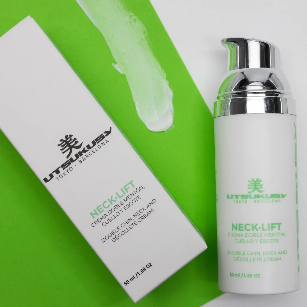 Neck Lift Cream - Creme gegen Doppelkinn und für Hals und Dekolleté von Utsukusy Cosmetics