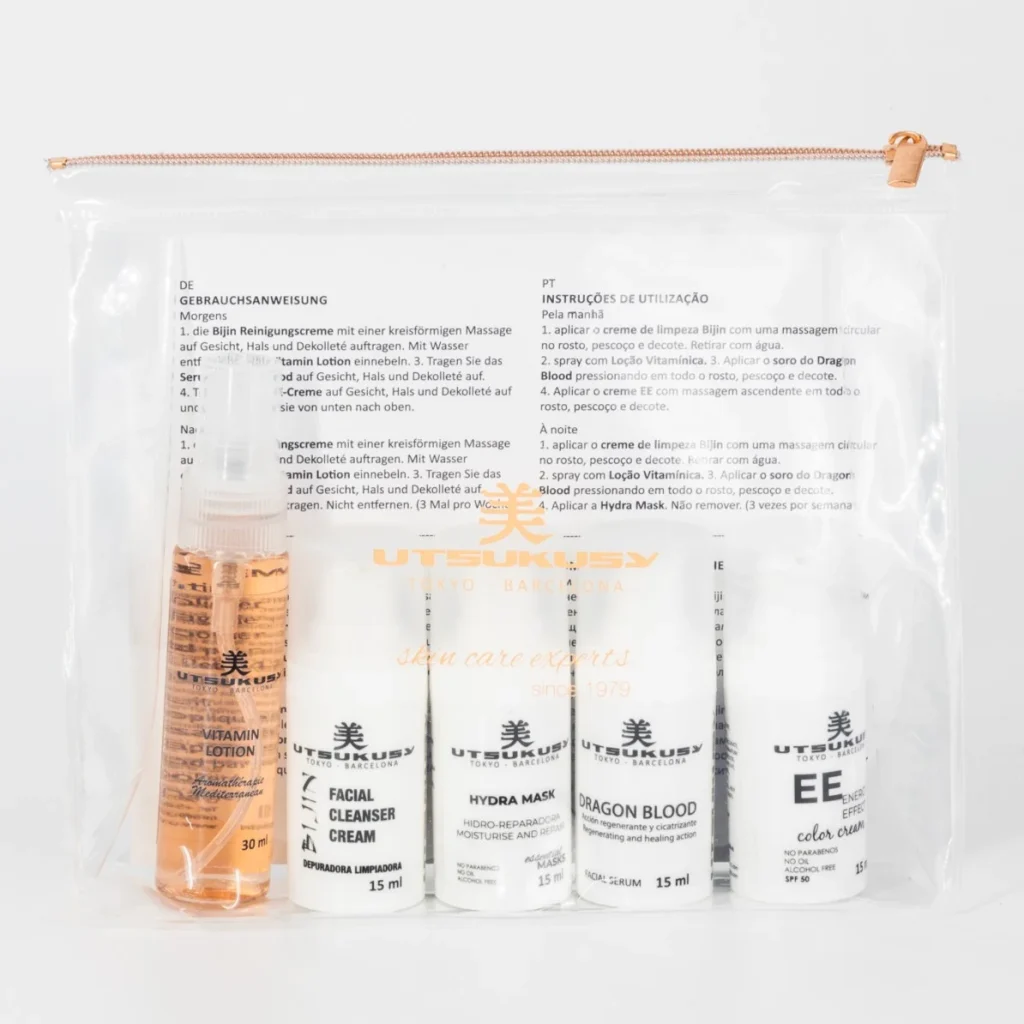 kosmetik-reiseset-utsukusy Kosmetik Reiseset von Utsukusy Cosmetics mit fünf Produkten
