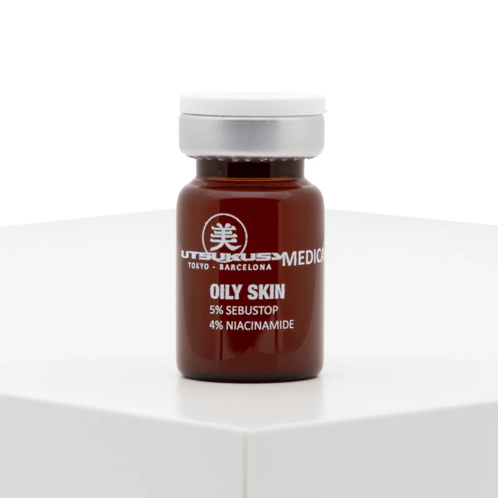 ampulle-oily-skin-serum Oily Skin Serum - steriles Microneedling Serum gegen fettige Haut von Utsukusy